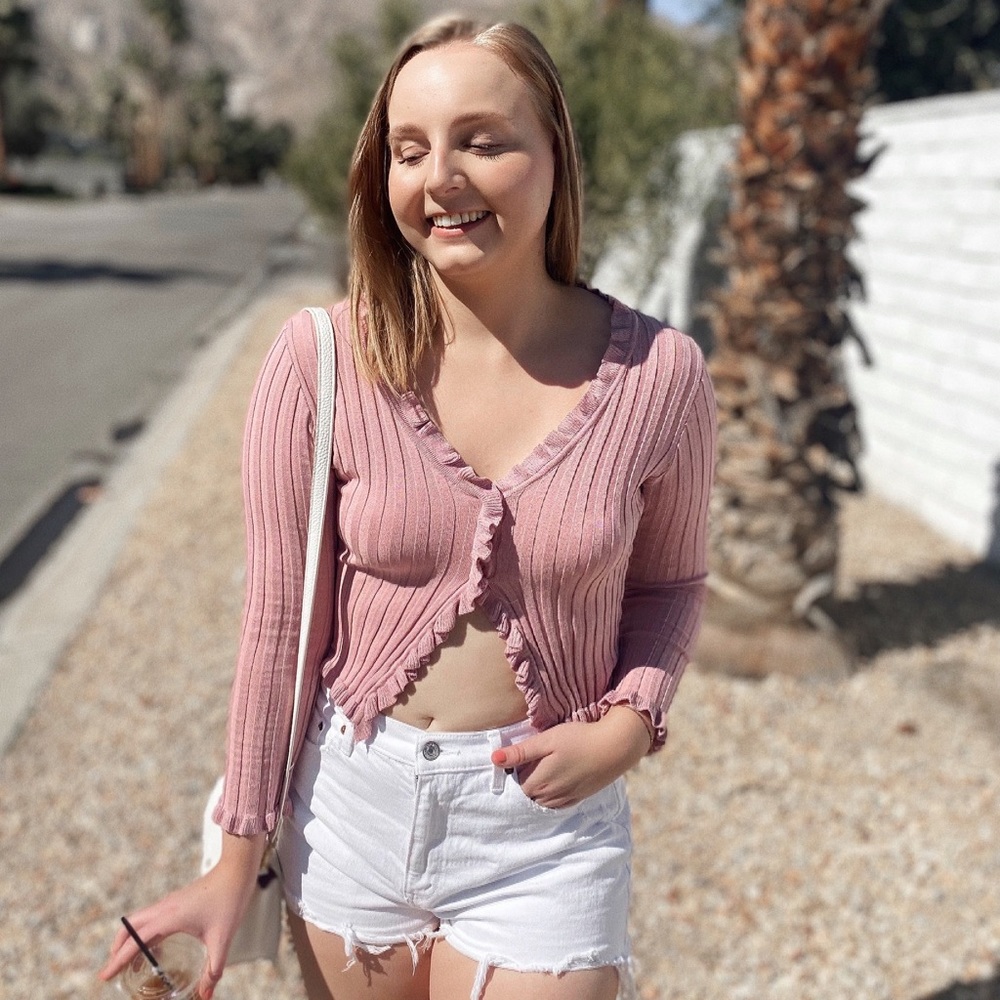 Petal and Pup cardigan